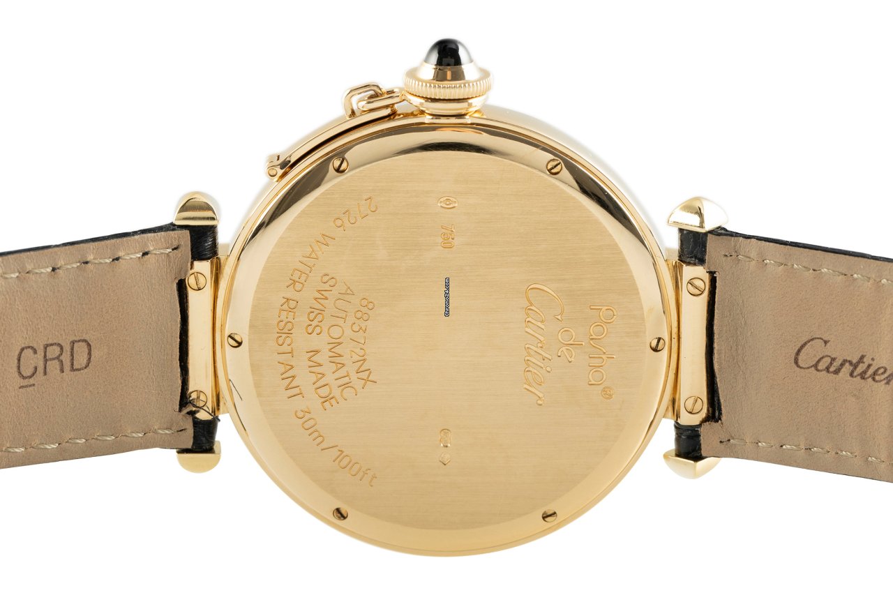 Cartier Pasha Mens watch Unisex Automatic Yellow gold 2726 5