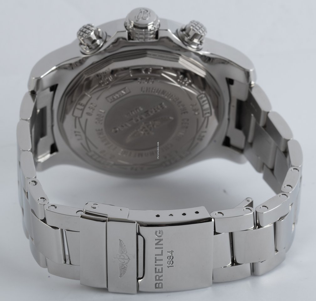 Breitling Super Avenger II Mens watch Unisex Automatic Steel A1337111 BC28-168A 5