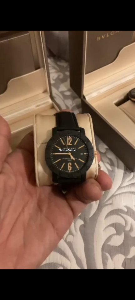 Bulgari Bulgari Mens watch Unisex Automatic Carbon 102248 5