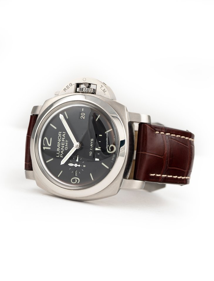 Panerai Luminor 1950 10 Days GMT Mens watch Unisex Automatic Steel PAM 00270 5