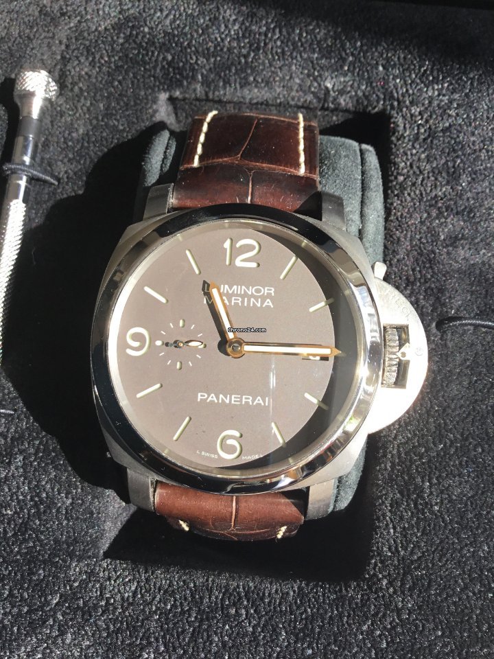 Panerai Luminor Marina Automatic Mens watch Unisex Automatic Titanium BB 1408602 5