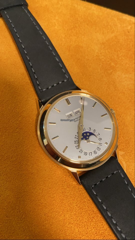 Patek Philippe Perpetual Calendar Mens watch Unisex Automatic Yellow gold 3448 5
