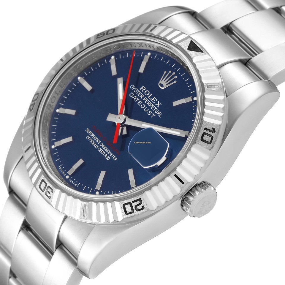 Rolex Datejust Turn-O-Graph Mens watch Unisex Steel Automatic 116264 5