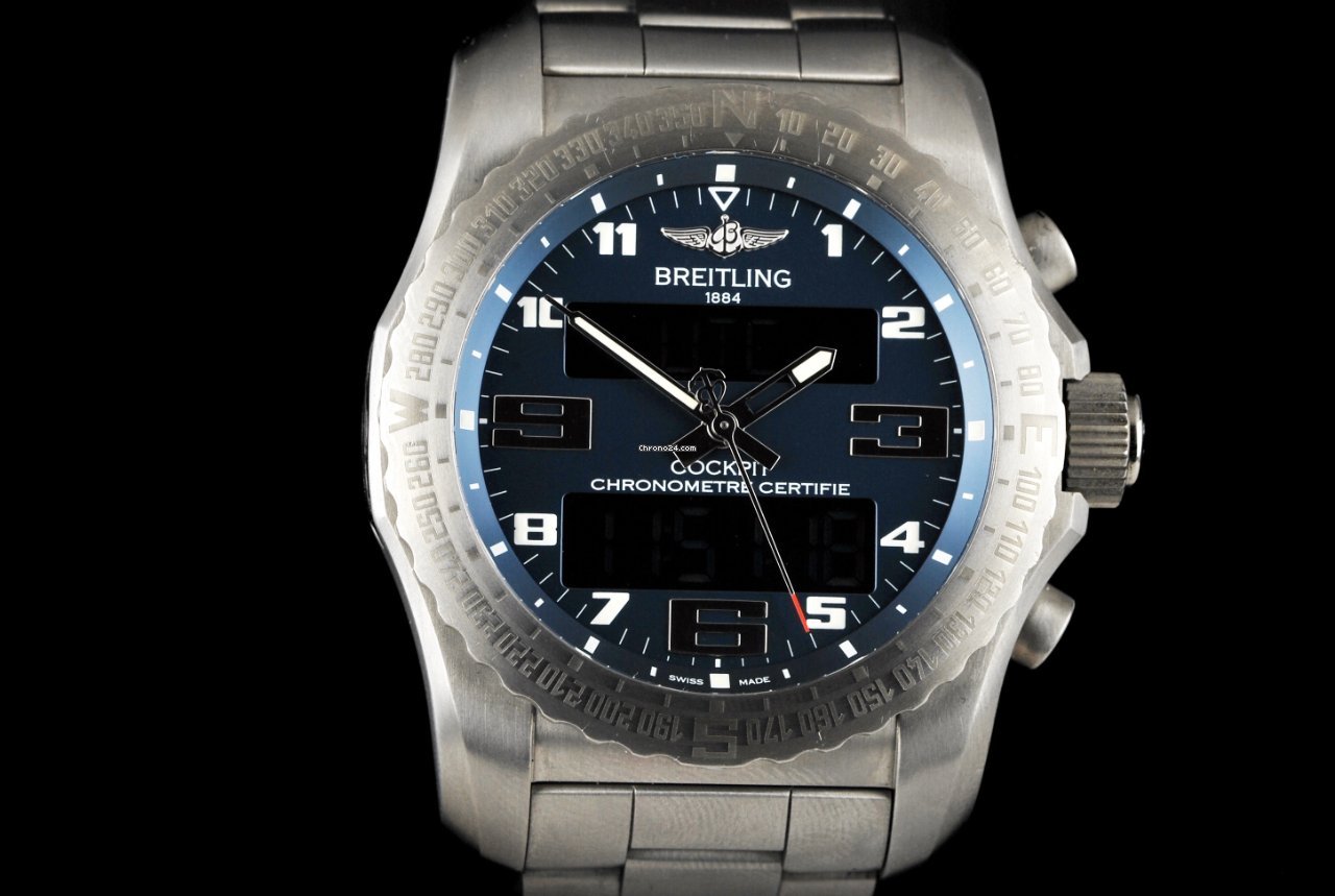 Breitling Cockpit B50 Mens watch Unisex Quartz Titanium EB501019.C904.176E 5