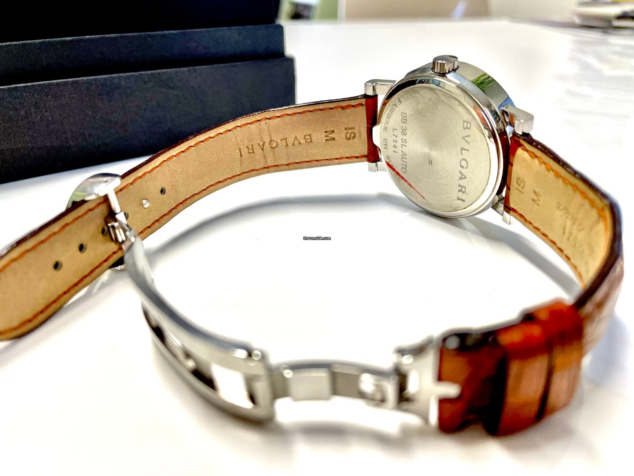 Bulgari Mens watch Unisex Automatic Steel L 7541 5