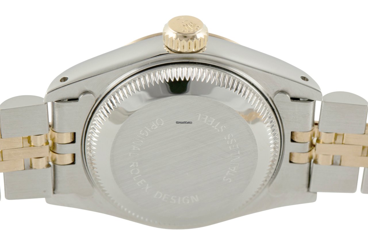 Rolex Lady-Datejust Womens watch Gold Steel Automatic 69163 5