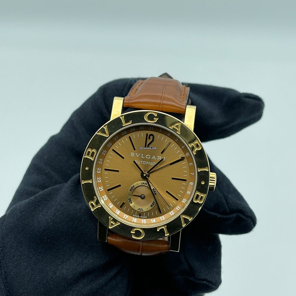 Bulgari Bulgari Mens watch Unisex Automatic Yellow gold BB 38 GL AC 5