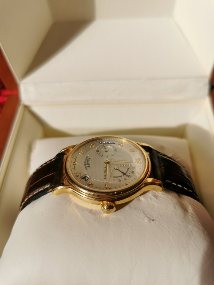Zenith Elite Power Reserve Mens watch Unisex Automatic Yellow gold 30.0240.655  01 5