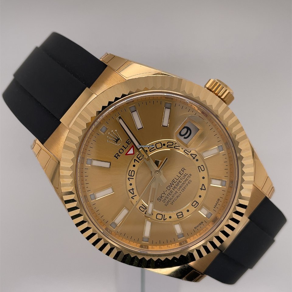 Rolex Sky-Dweller Mens watch Unisex Yellow gold Automatic 326238-0007 5