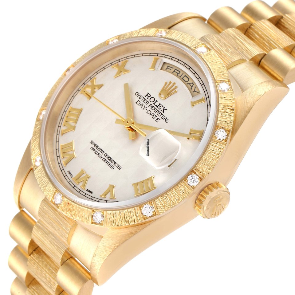 Rolex Day-Date 36 Mens watch Unisex Yellow gold Automatic 18308 5