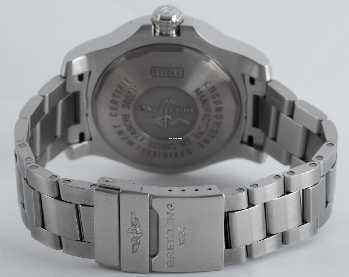 Breitling Avenger II Seawolf Mens watch Unisex Automatic Steel A17331101B2A1 5