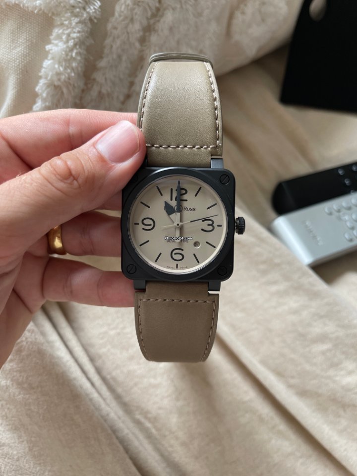 Bell & Ross BR 03 Mens watch Unisex Automatic Ceramic BR03-92-CBL 5