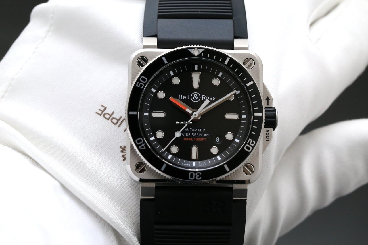 Bell & Ross BR 03-92 Steel Mens watch Unisex Automatic Steel BR0392-D-BL-ST SRB 5