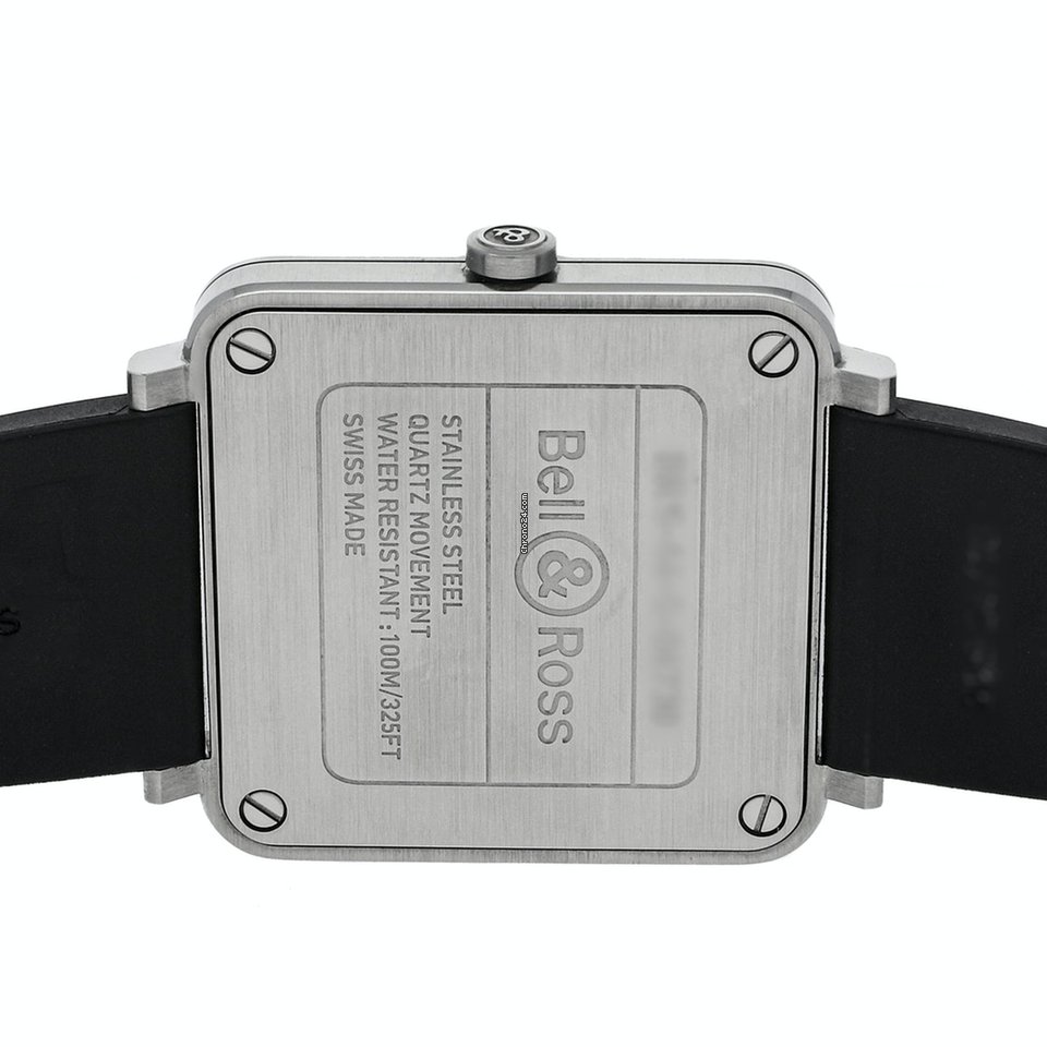 Bell & Ross BR S Mens watch Unisex Quartz Steel BRS-BLC-ST 5