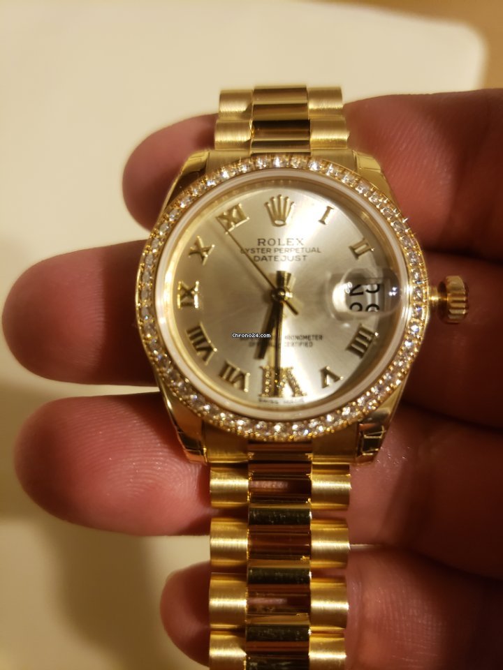 Rolex Datejust 31 Womens watch Yellow gold Automatic 178288 5