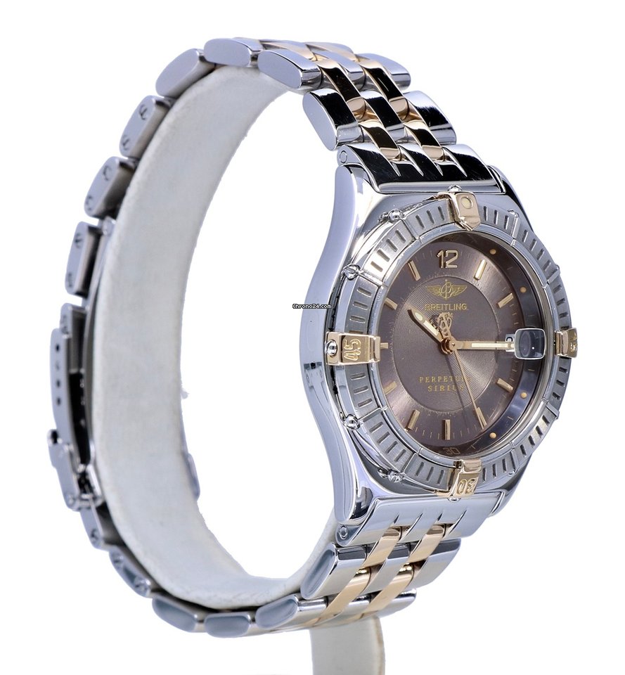 Breitling Womens watch Quartz Gold Steel B62022 5