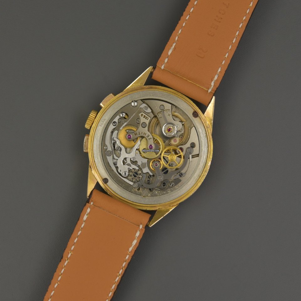 Zenith Mens watch Unisex Manual winding Yellow gold 19522 5