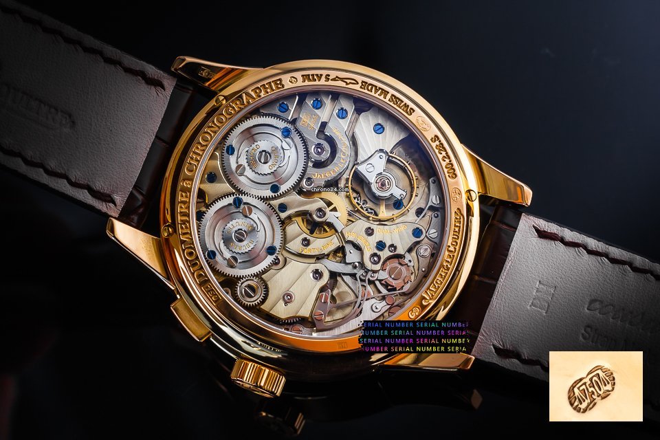 Jaeger-LeCoultre Duometre Mens watch Unisex Manual winding Rose gold 600.2.28.S 5