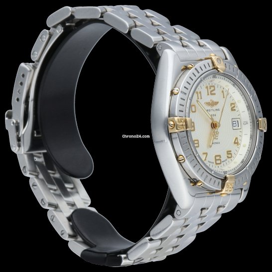 Breitling Womens watch Quartz Gold Steel B67350 5