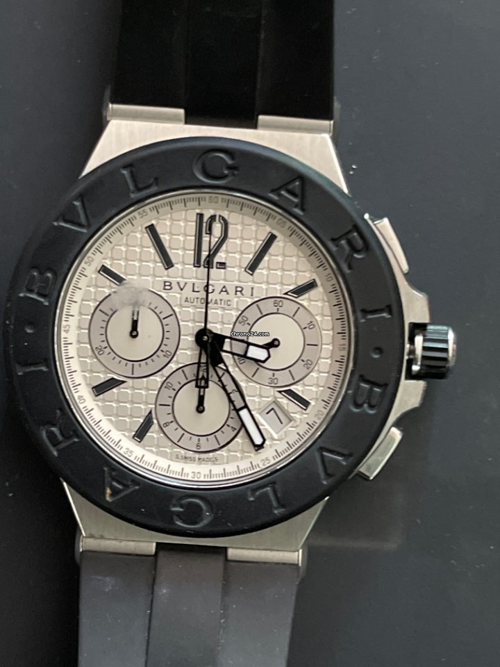 Bulgari Diagono Mens watch Unisex Automatic Steel DG 42 SV CH 5