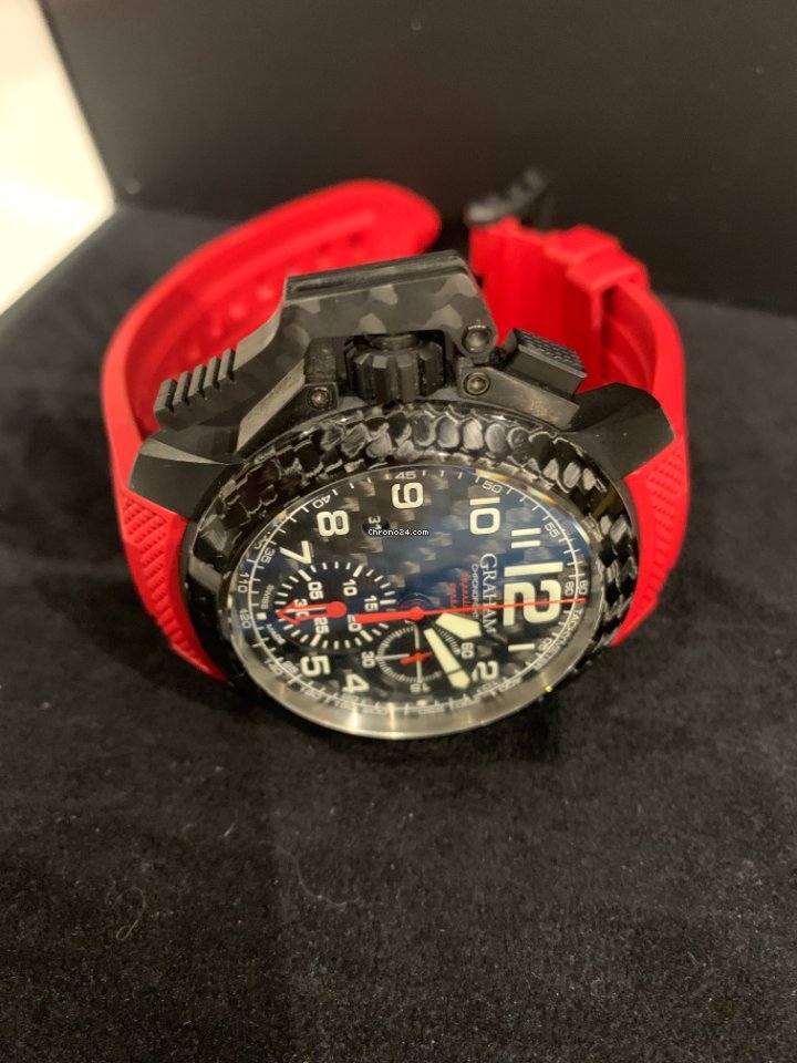 Graham Chronofighter Oversize Mens watch Unisex Automatic Carbon 2CCBK.B11A 5