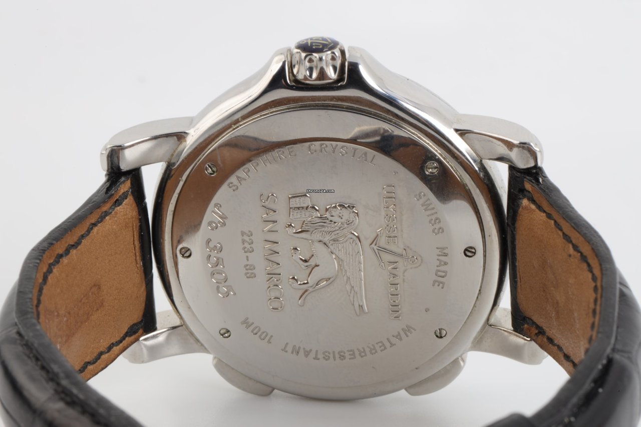 Ulysse Nardin San Marco Big Date Mens watch Unisex Automatic Steel 223-88 5