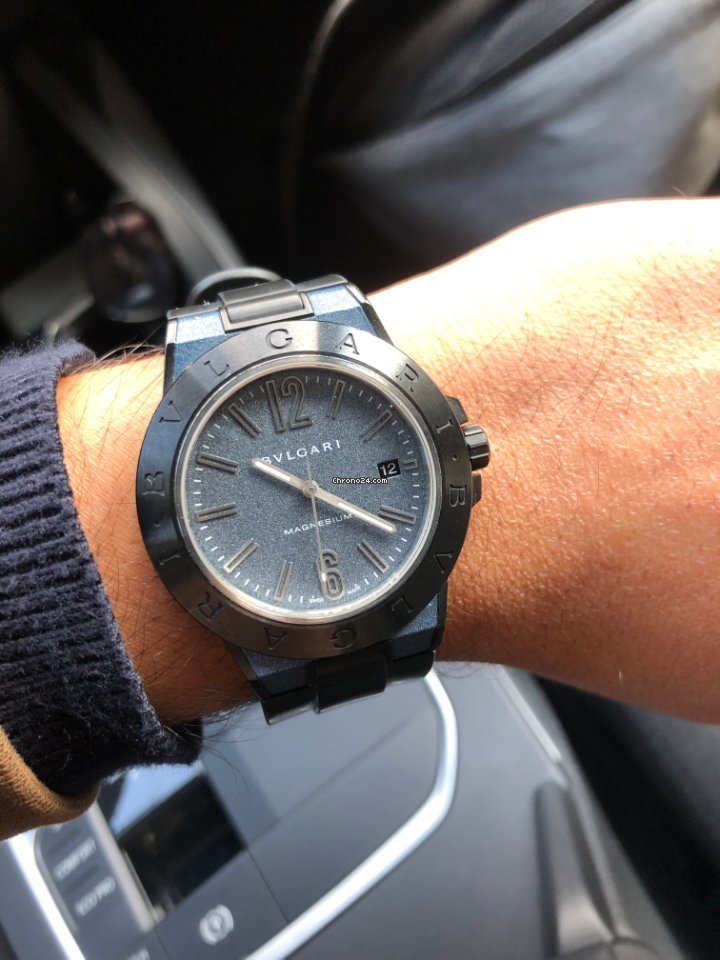 Bulgari Diagono Mens watch Unisex Automatic Ceramic DG41C3SMCVD 5