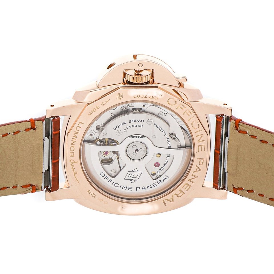 Panerai Luminor Marina Automatic Mens watch Unisex Automatic Rose gold PAM01045 5