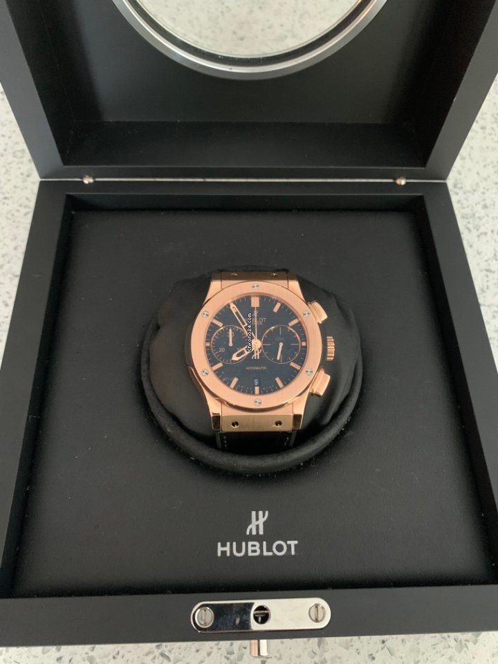 Hublot Classic Fusion Chronograph Mens watch Unisex Automatic Rose gold 521.OX.1180.LR 5