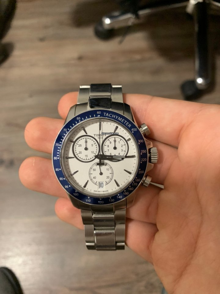 Tissot V8 Mens watch Unisex Quartz Steel T106.417.11.031.00 5