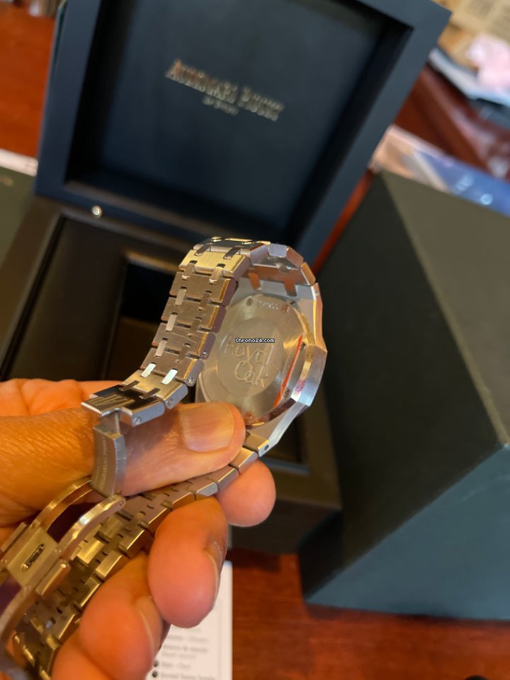 Audemars Piguet Royal Oak Dual Time Mens watch Unisex Automatic Steel 26120ST.OO.1220ST.02 5