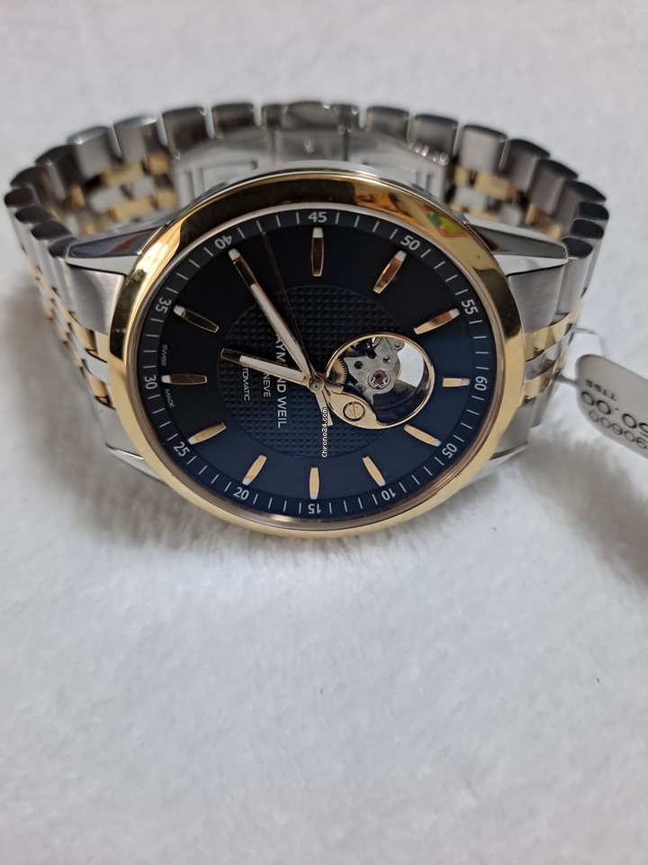 Raymond Weil Freelancer Mens watch Unisex Automatic Gold Steel 2710-STP-20021 5