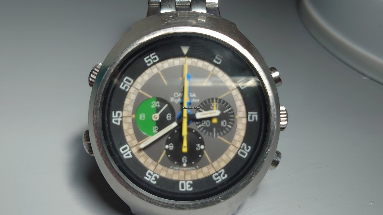 Omega Flightmaster Mens watch Unisex Manual winding Steel 145.013 5