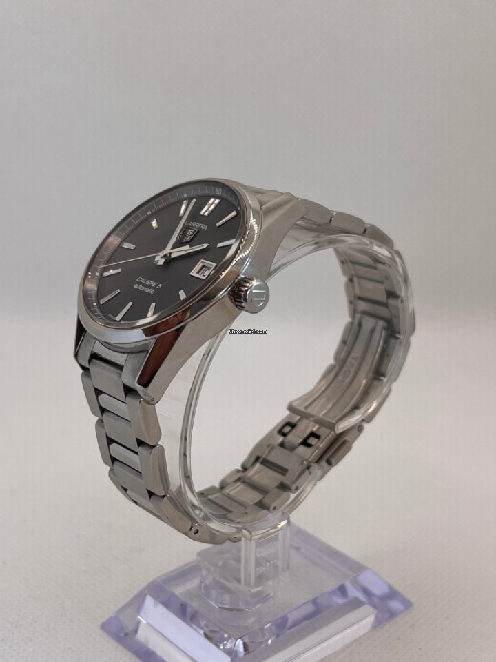 TAG Heuer Carrera Calibre 5 Mens watch Unisex Automatic Steel WAR211C.BA0782 5