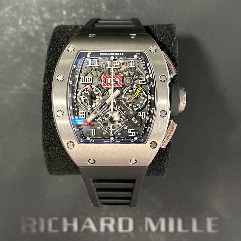 Richard Mille RM 011 Mens watch Unisex Automatic Titanium RM011 AH Ti 5