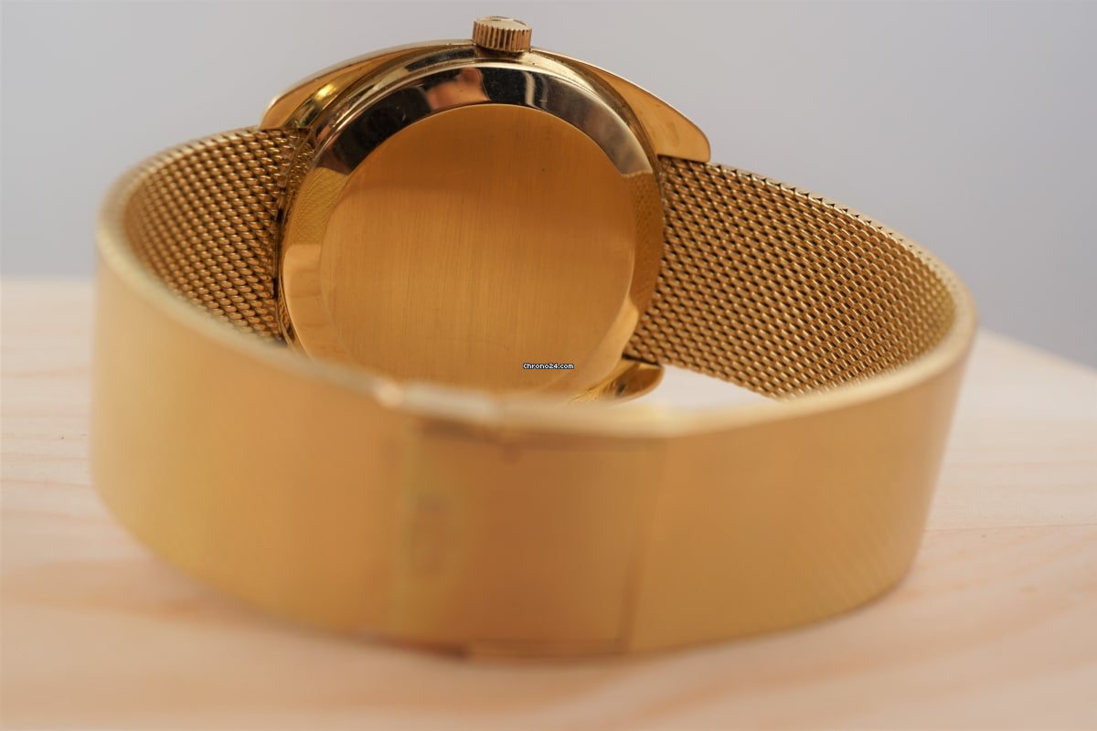 IWC Mens watch Unisex Quartz Yellow gold 9601 5
