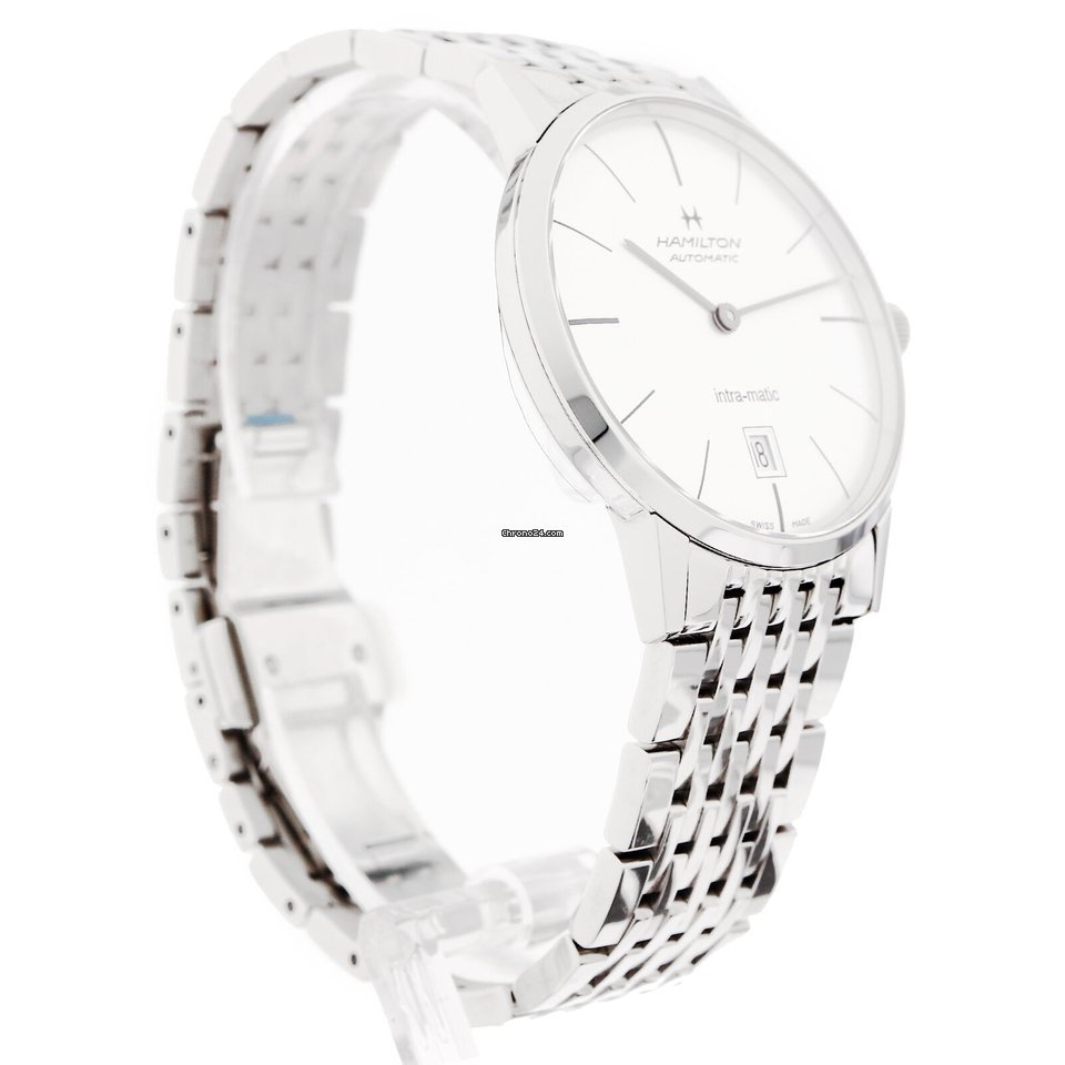 Hamilton Intra-Matic Mens watch Unisex Automatic Steel NUMBER H38455151 5