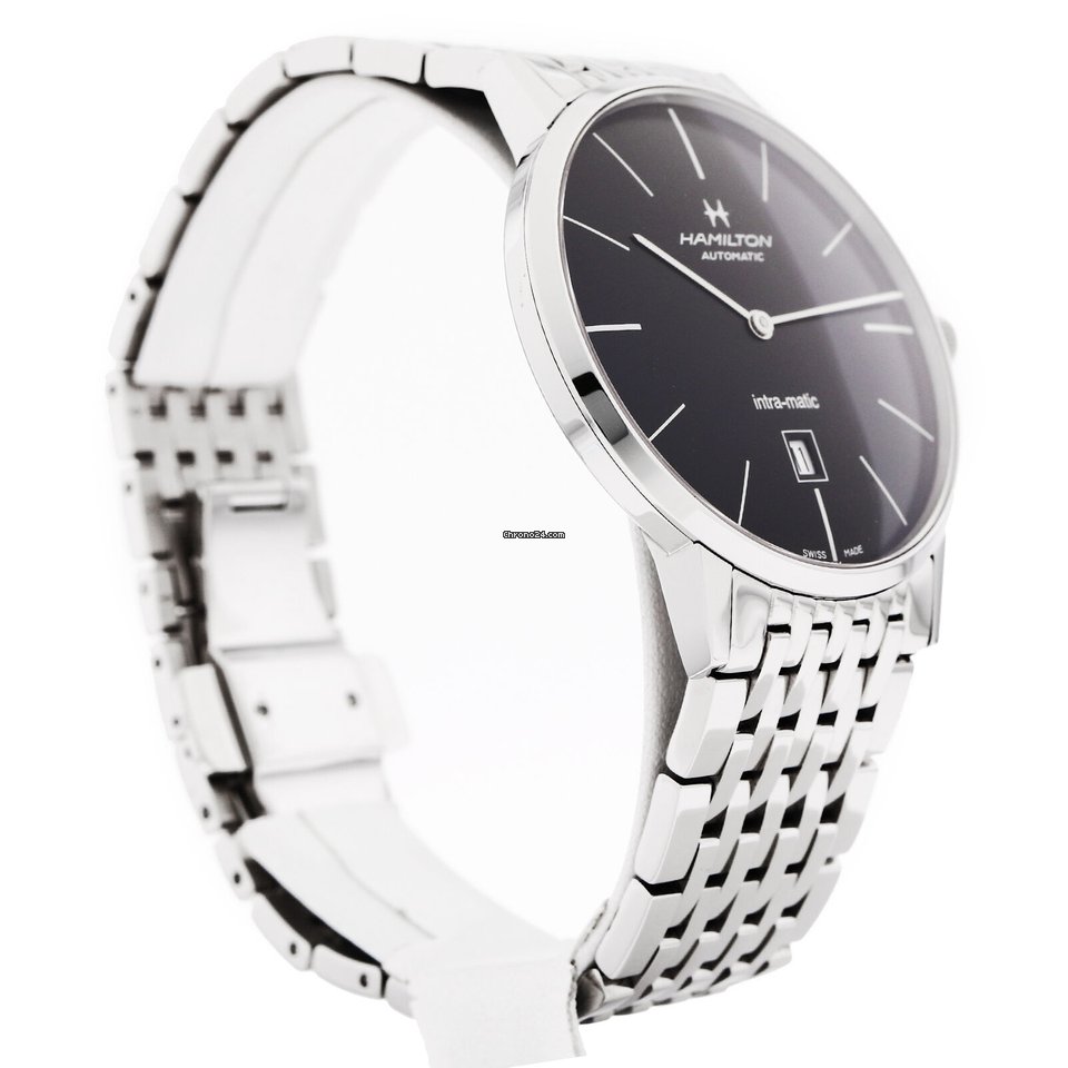 Hamilton Intra-Matic Mens watch Unisex Automatic Steel NUMBER H38755131 5