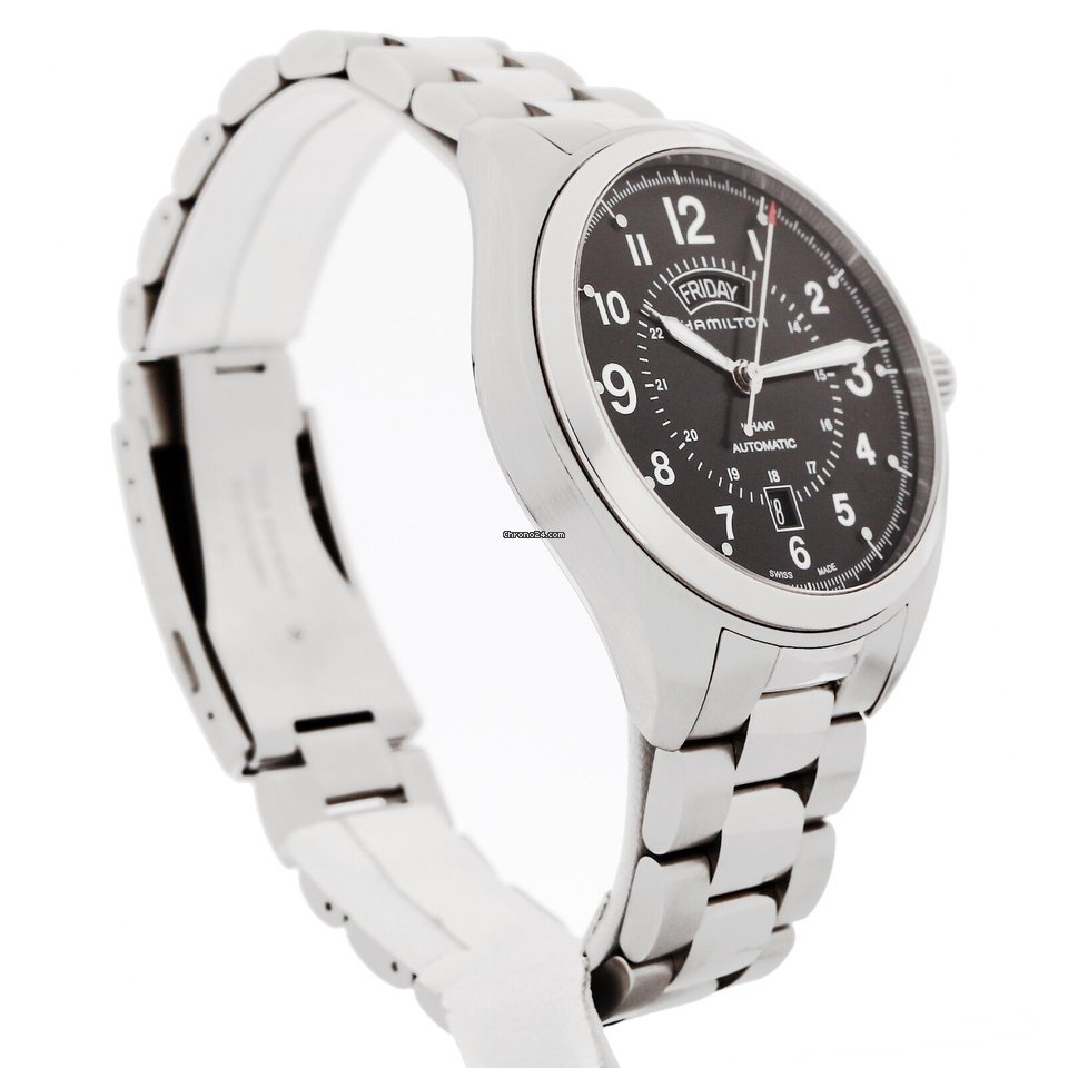 Hamilton Khaki Field Day Date Mens watch Unisex Automatic Steel NUMBER H70505933 5
