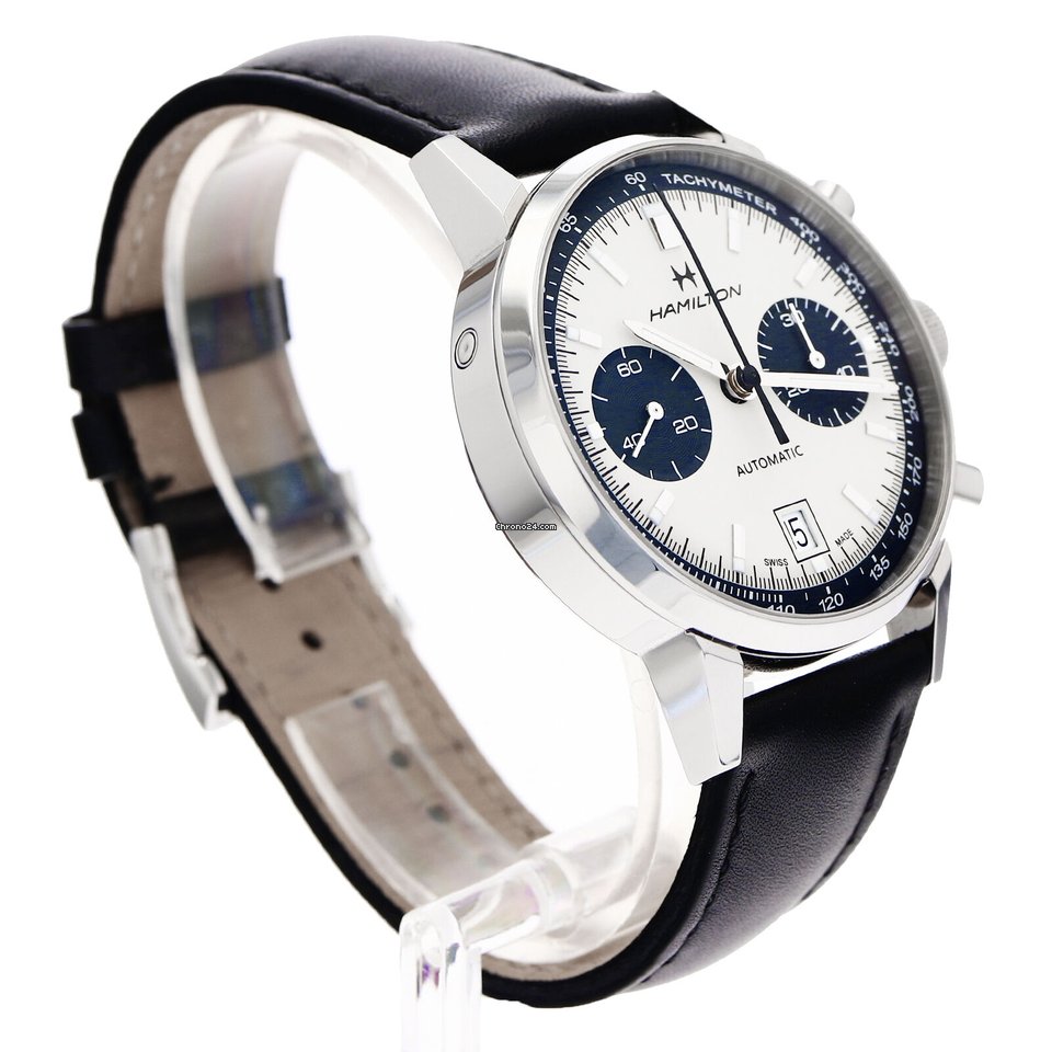 Hamilton Intra-Matic Mens watch Unisex Automatic Steel NUMBER H384160 5