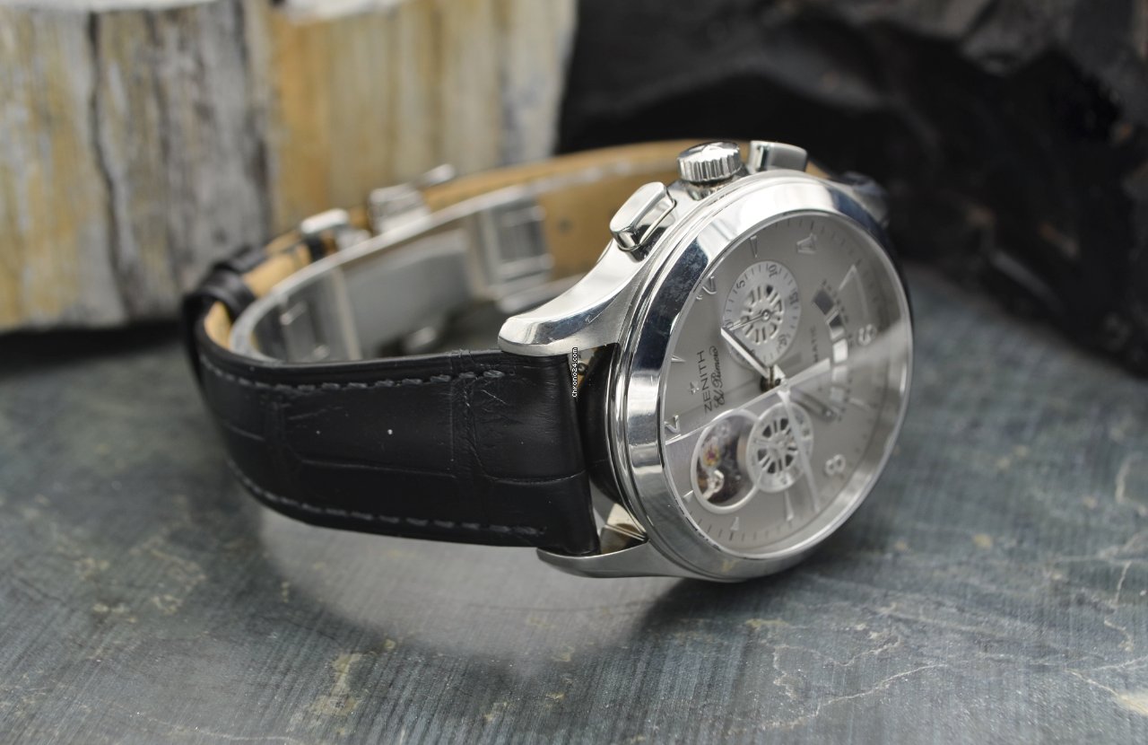 Zenith El Primero Chronograph Mens watch Unisex Steel 03.0510.4021 5