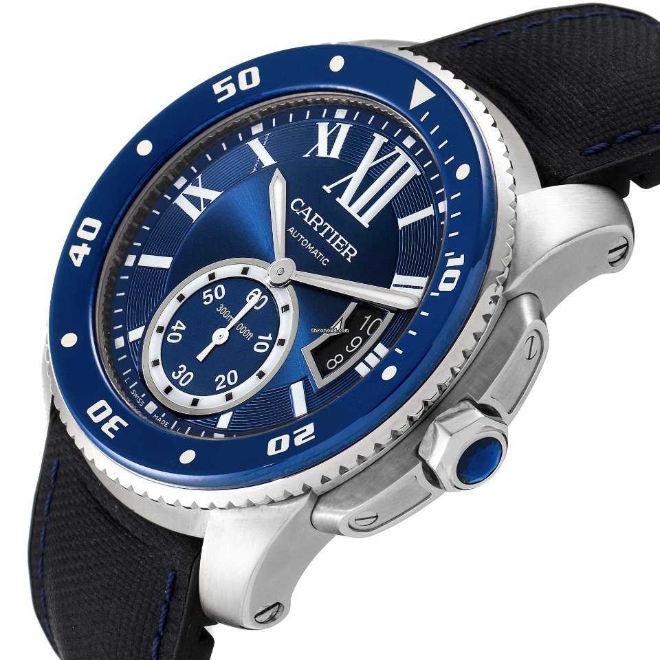 Cartier Calibre de Cartier Diver Mens watch Unisex Automatic Steel WSCA0010 5