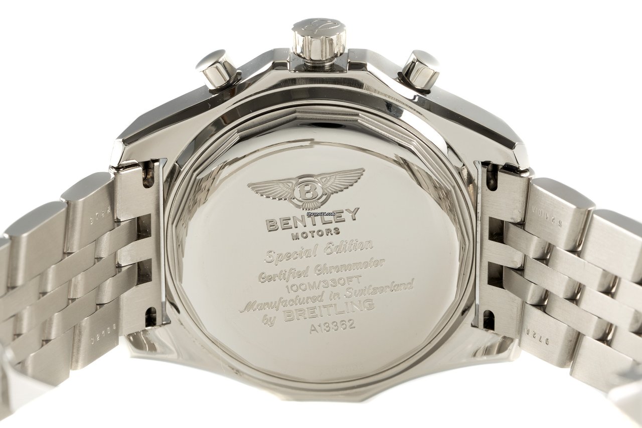 Breitling Bentley GT Mens watch Unisex Automatic Steel A13362 5