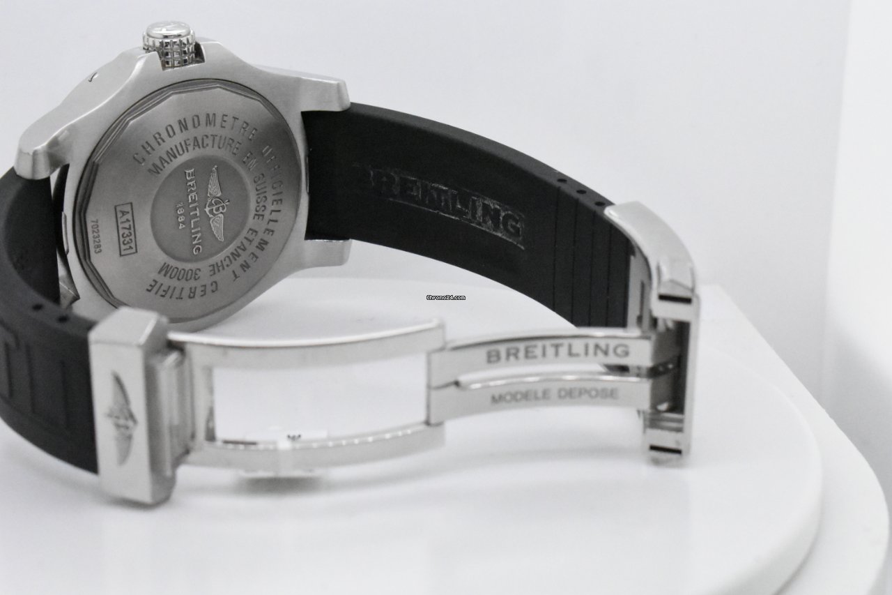 Breitling Avenger II Seawolf Mens watch Unisex Automatic Steel A1733110 BC30 109W A20BASA.1 5