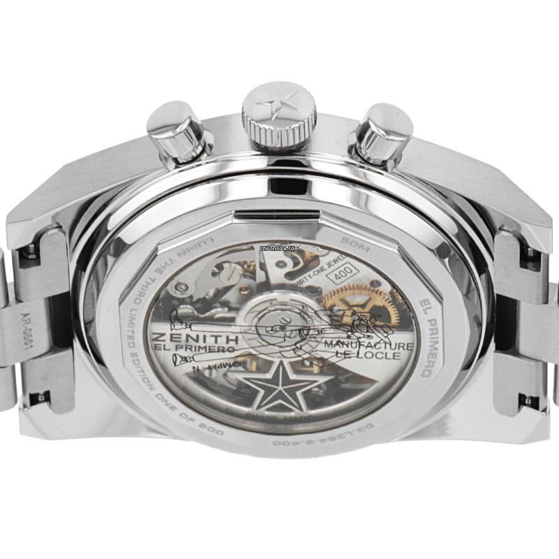 Zenith Mens watch Unisex Automatic Steel 03.L384.400 07.M384 5