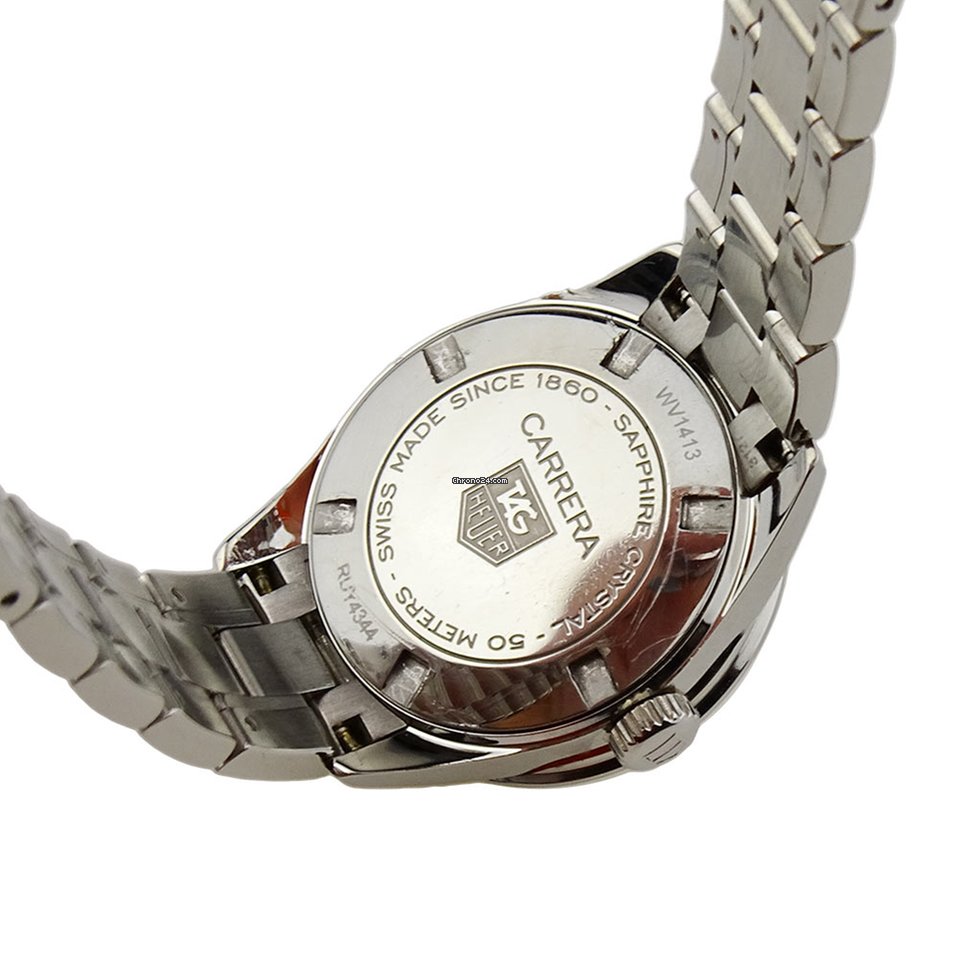 TAG Heuer Carrera Lady Womens watch Quartz Steel WV1413.BA0793 5
