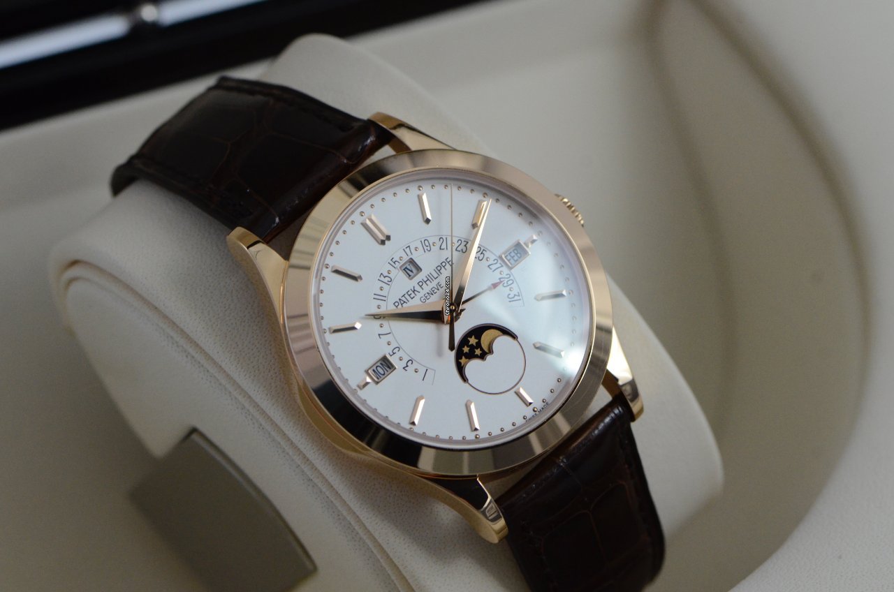 Patek Philippe Perpetual Calendar Mens watch Unisex Automatic Rose gold 5496R-001 5