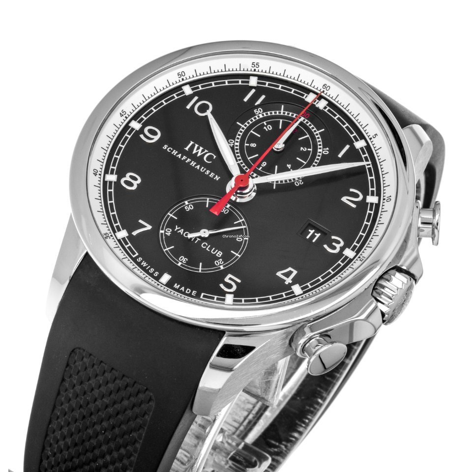 IWC Portuguese Yacht Club Chronograph Mens watch Unisex Automatic Steel IW390204 5