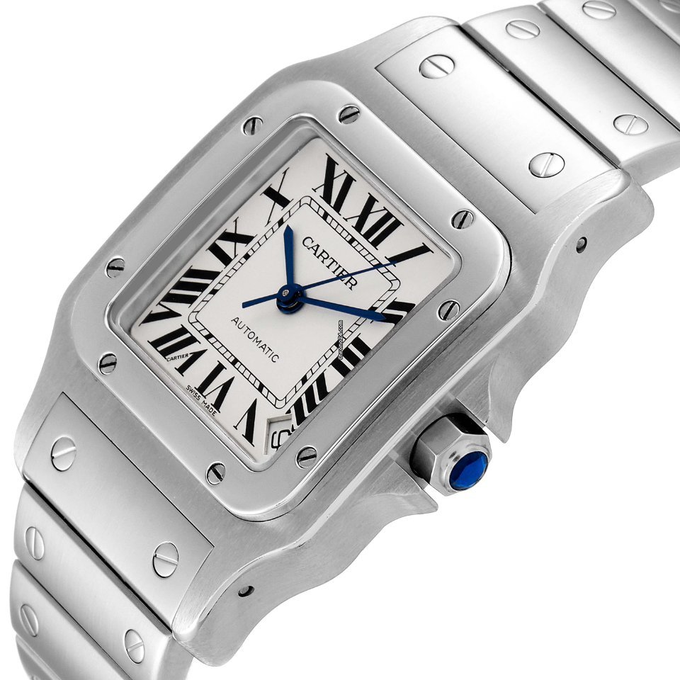 Cartier Santos Galbee Mens watch Unisex Automatic Steel W20098D6 5