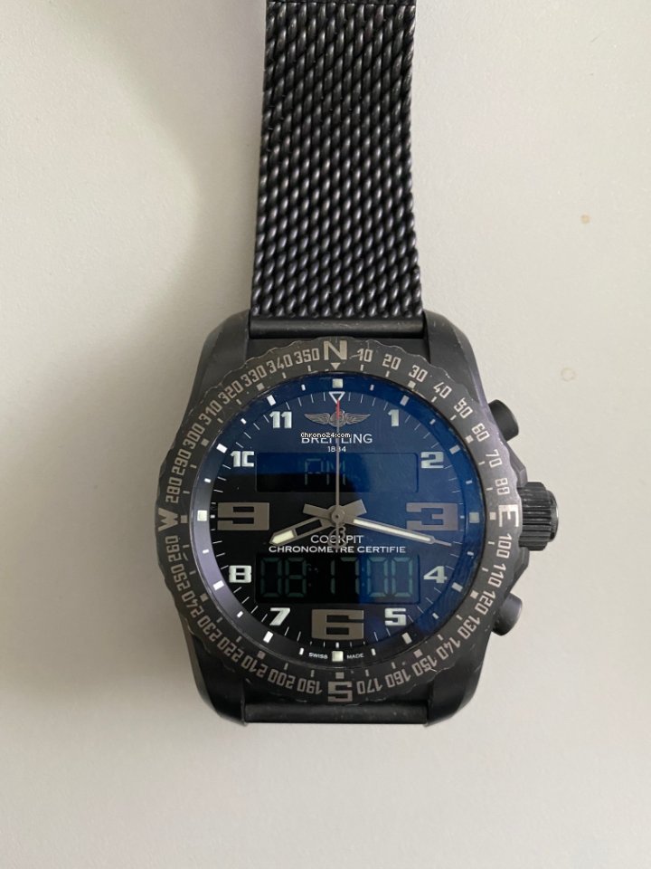 Breitling Cockpit B50 Mens watch Unisex Quartz Titanium VB501022.BD41.155S 5